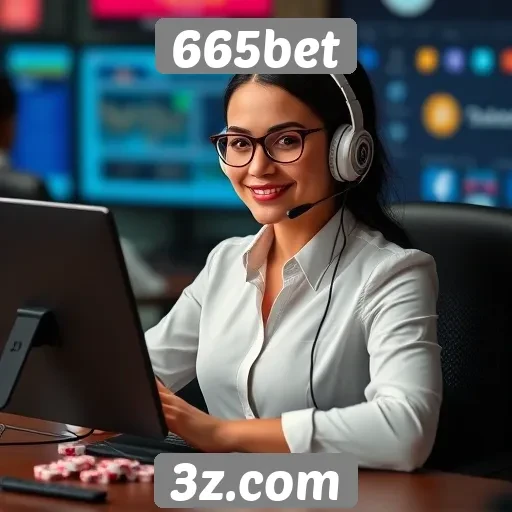 Atendimento ao cliente no 665bet