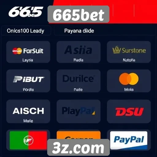 Métodos de pagamento no 665bet são diversificados